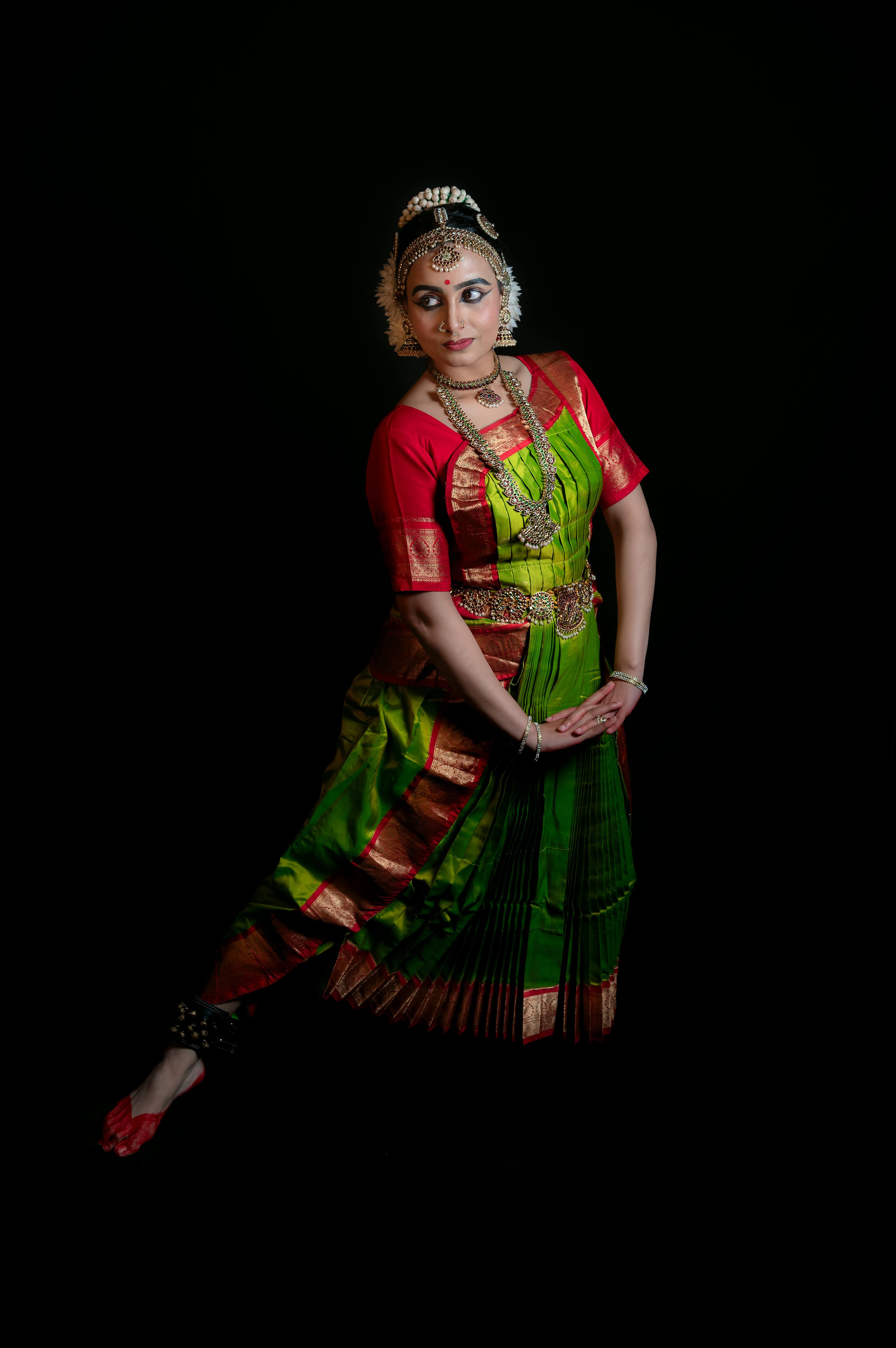 Sherin Jose in a poised portrait still