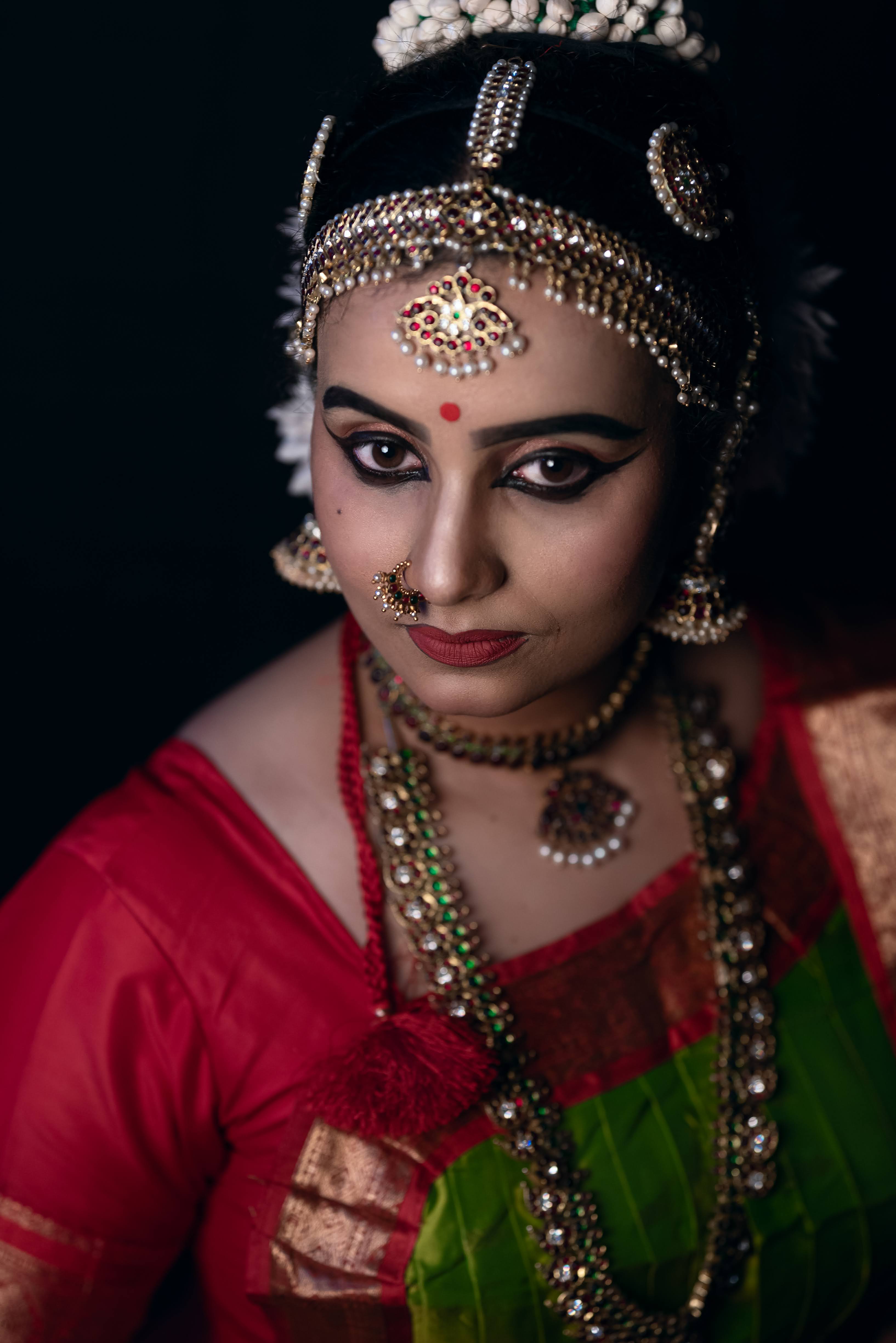 Sherin Jose in a devotional portrait