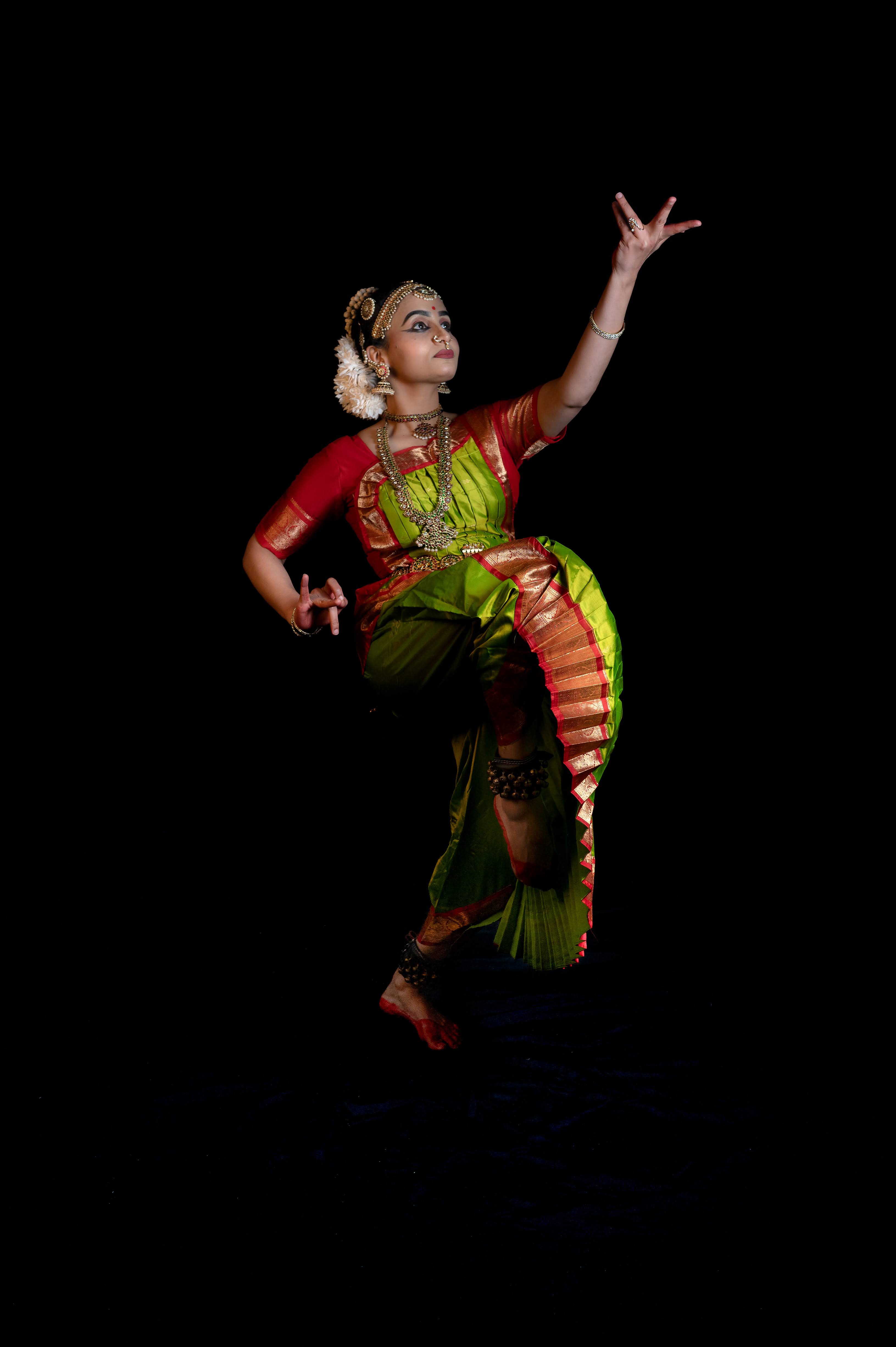 Sherin Jose in a poised mudra composition